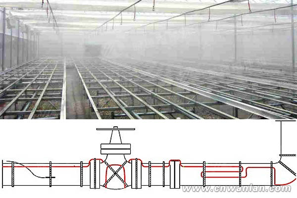 溫室植物灌溉管道電伴熱帶防凍保溫